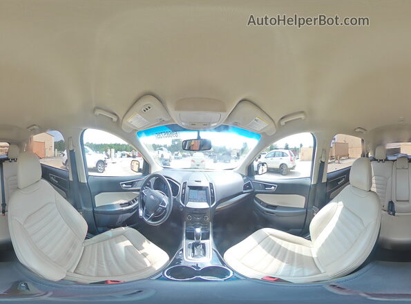 2FMPK3J91JBC53508 2018 FORD EDGE White Widok naklejki z numerem VIN