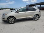 2017 Ford Edge Sel Beige vin: 2FMPK3J93HBB18704