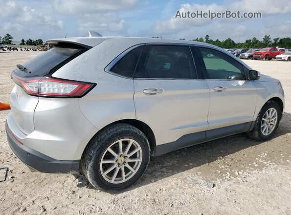 2FMPK3J96JBB59401 2018 FORD EDGE Silver Задня права чверть
