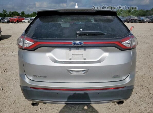 2FMPK3J96JBB59401 2018 FORD EDGE Silver Вид ззаду