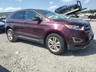 2018 Ford Edge Sel Maroon vin: 2FMPK3J96JBB94469