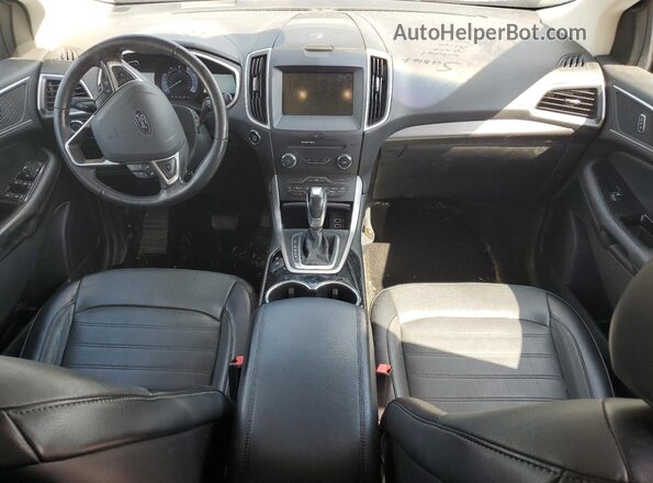 2FMPK3J96JBB94469 2018 FORD EDGE Maroon Vista del salpicadero