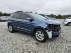 2018 Ford Edge Sel Blue vin: 2FMPK3J9XJBC57766
