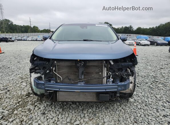 2FMPK3J9XJBC57766 2018 FORD EDGE Blue წინა ხედი