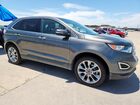2018 Ford Edge Titanium Gray vin: 2FMPK3K81JBB72109