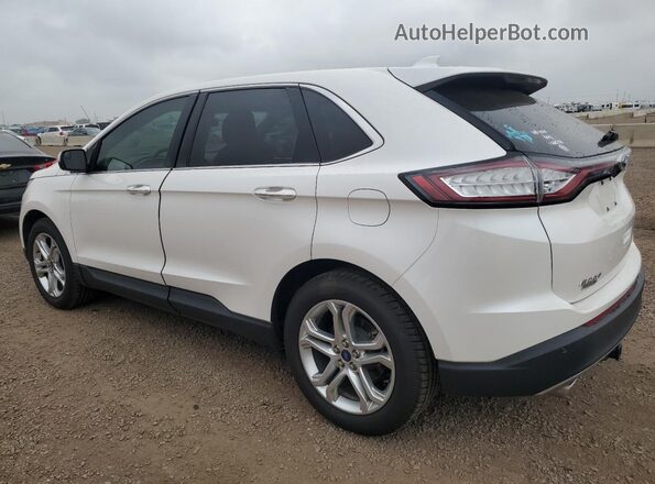 2FMPK3K82JBC28588 2018 FORD EDGE White Հետևի ձախ