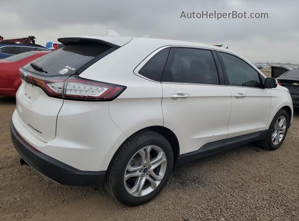 2FMPK3K82JBC28588 2018 FORD EDGE White Հետևի աջ