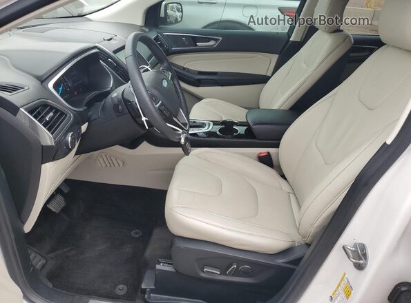 2FMPK3K82JBC28588 2018 FORD EDGE White Սալոնի դիմացի տեսք