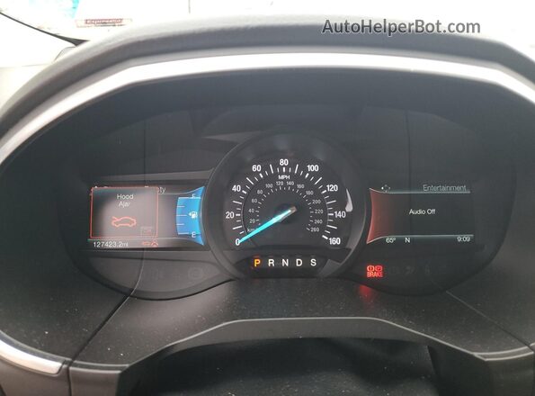 2FMPK3K82JBC28588 2018 FORD EDGE White Սարքավորումների վահանակի տեսք