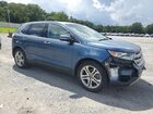 2018 Ford Edge Titanium   Синий vin: 2FMPK3K84JBB35538