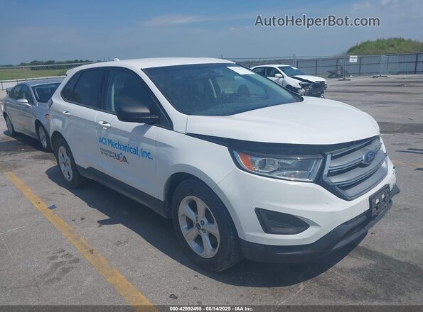 2FMPK4G91JBC31876 2018 FORD EDGE White Передня права чверть