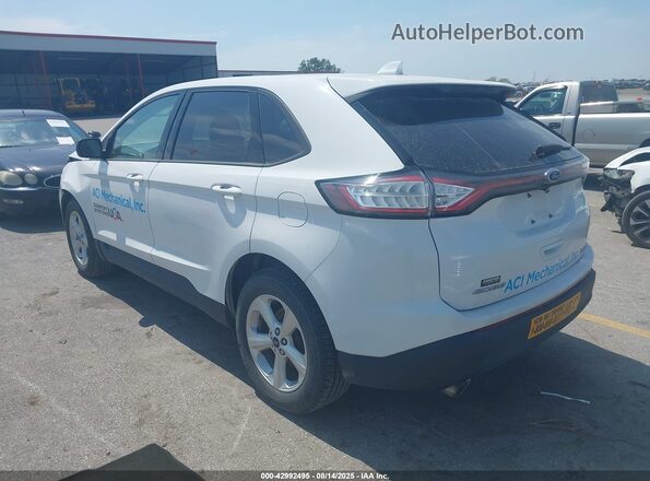 2FMPK4G91JBC31876 2018 FORD EDGE White Задня ліва чверть