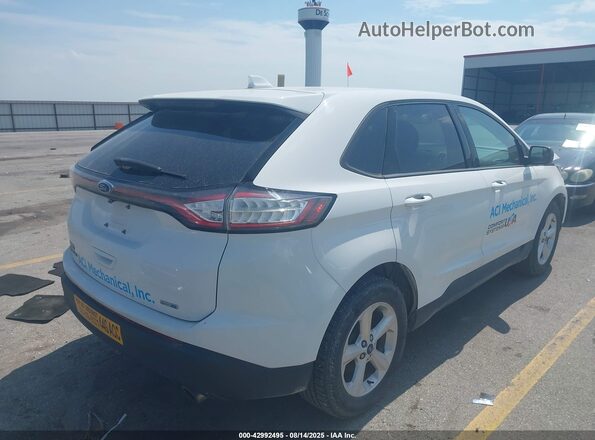 2FMPK4G91JBC31876 2018 FORD EDGE White Задня права чверть