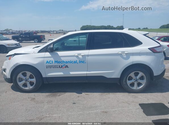 2FMPK4G91JBC31876 2018 FORD EDGE White Панорамний вид салону 360°