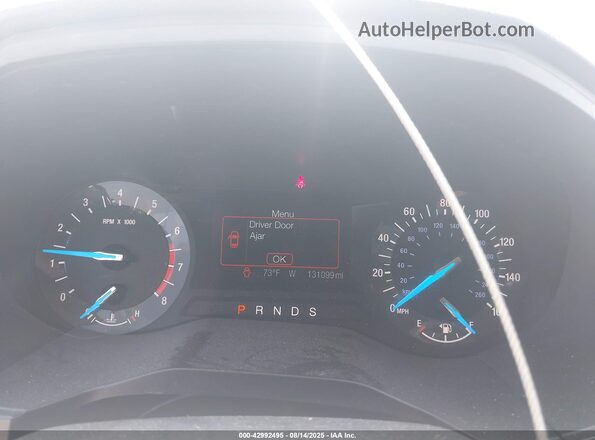 2FMPK4G91JBC31876 2018 FORD EDGE White Вид задніх сидінь