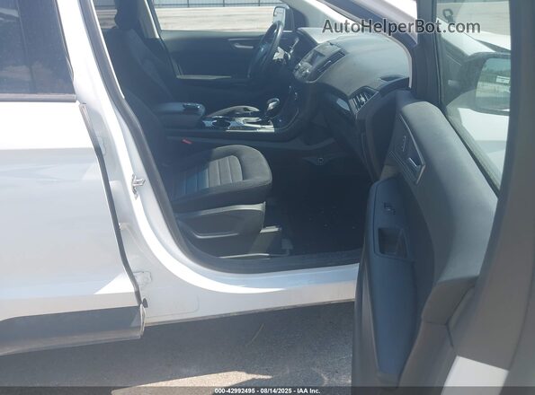 2FMPK4G91JBC31876 2018 FORD EDGE White Вид салону спереду