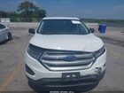 2018 Ford Edge Se White vin: 2FMPK4G91JBC31876