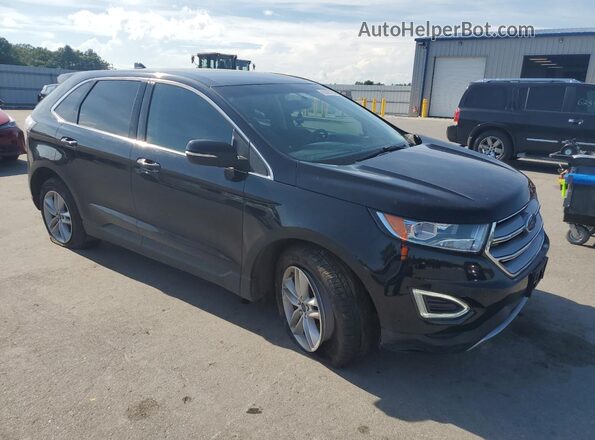 2FMPK4J8XJBC04109 2018 FORD EDGE Black Delantero derecho