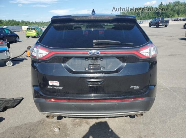 2FMPK4J8XJBC04109 2018 FORD EDGE Black Vista trasera