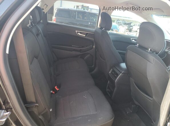2FMPK4J8XJBC04109 2018 FORD EDGE Black Vista interior trasera