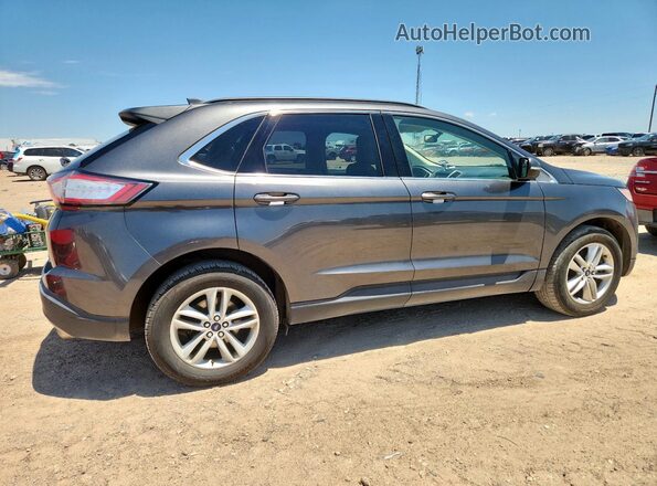 2FMPK4J90JBB05162 2018 FORD EDGE Gray Trasero derecho