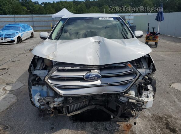 2FMPK4J93JBB30556 2018 FORD EDGE White წინა ხედი