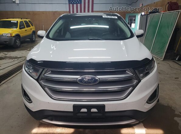 2FMPK4J95JBB91701 2018 FORD EDGE White Դիմացի տեսք