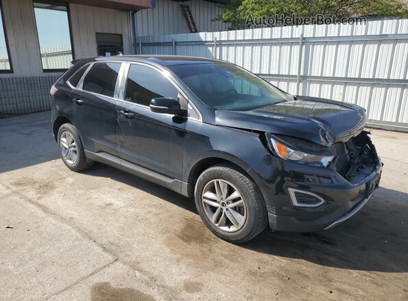 2FMPK4J96JBC21062 2018 FORD EDGE Black წინა მარჯვენა