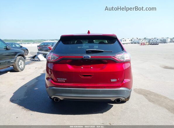 2FMPK4J96JBC26925 2018 FORD EDGE Красный 