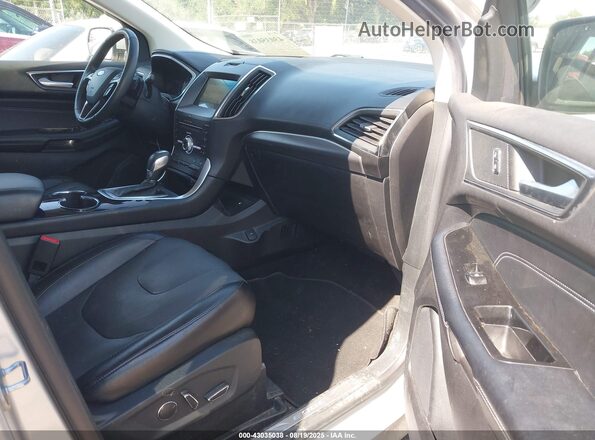 2FMPK4K86JBC33184 2018 FORD EDGE Silver Սալոնի դիմացի տեսք