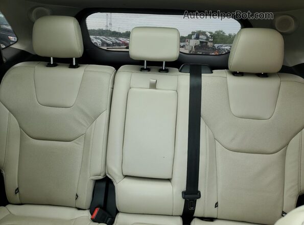 2FMPK4K87JBB49326 2018 FORD EDGE White უკანა სავარძლების ხედი