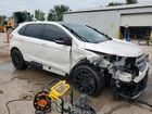 2018 Ford Edge Titanium White vin: 2FMPK4K87JBB49326