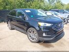 2021 Ford Edge Titanium Черный vin: 2FMPK4K90MBA33804