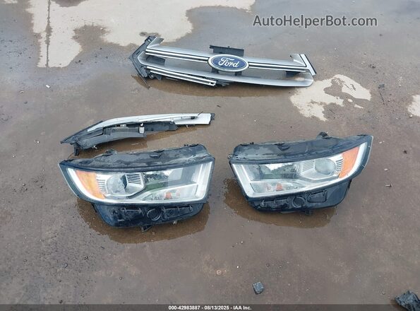 2FMPK4K92JBB43202 2018 FORD EDGE Gray ხელსაწყოთა პანელის ხედი