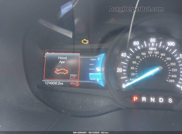 2FMPK4K92JBB43202 2018 FORD EDGE Gray უკანა სავარძლების ხედი