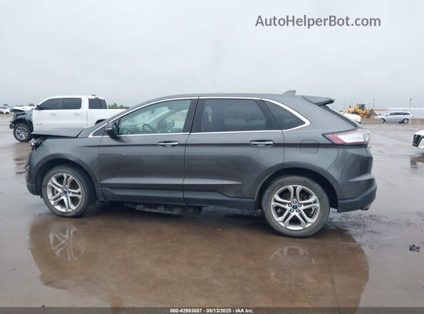 2FMPK4K92JBB43202 2018 FORD EDGE Gray 