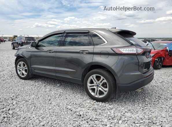 2FMPK4K93JBB68254 2018 FORD EDGE Gray უკანა მარცხენა