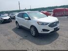 2021 Ford Edge Titanium White vin: 2FMPK4K93MBA13403