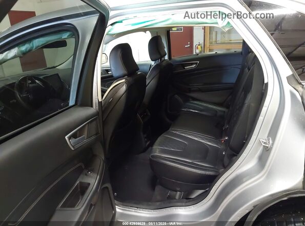 2FMPK4K97PBA39409 2023 FORD EDGE Silver VIN კოდის სტიკერის ხედი