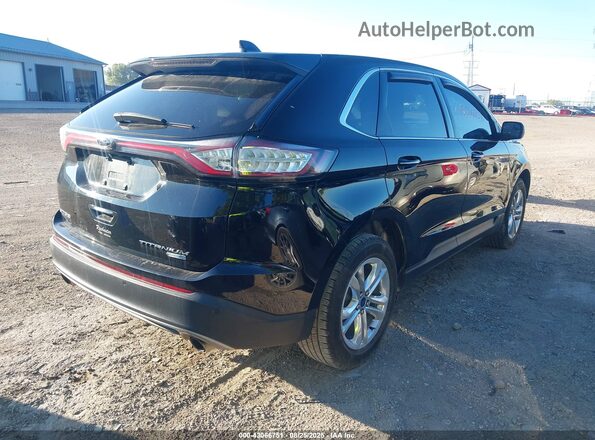 2FMPK4K99JBC19529 2018 FORD EDGE Black უკანა მარჯვენა