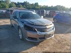 2017 Chevrolet Impala 1lt Серый vin: 2G1105S34H9146324