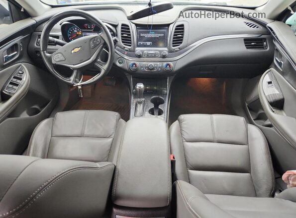 2G1105S39J9107024 2018 CHEVROLET IMPALA Серый Вид панели приборов