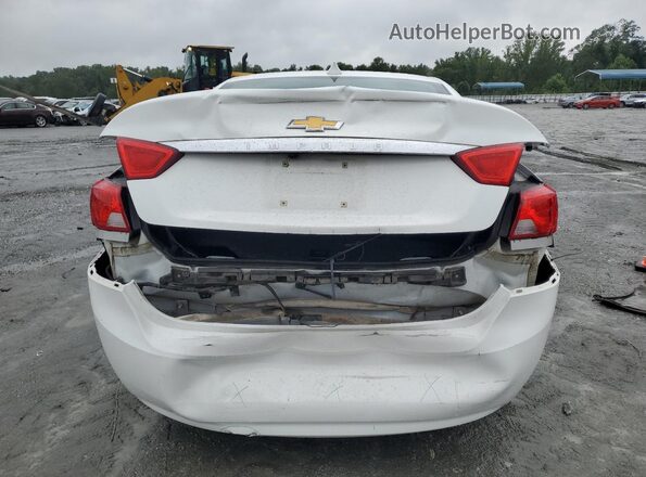 2G11X5SA2J9166314 2018 CHEVROLET IMPALA Белый Вид сзади