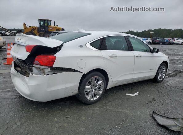 2G11X5SA2J9166314 2018 CHEVROLET IMPALA Белый Задняя правая четверть