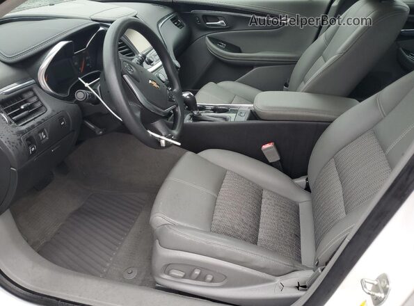 2G11X5SA2J9166314 2018 CHEVROLET IMPALA Белый Вид салона спереди