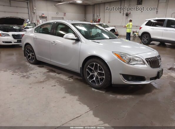 2G4GL5EXXH9197815 2017 BUICK REGAL Silver Առջևի աջ