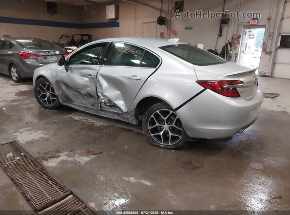 2G4GL5EXXH9197815 2017 BUICK REGAL Silver Հետևի ձախ