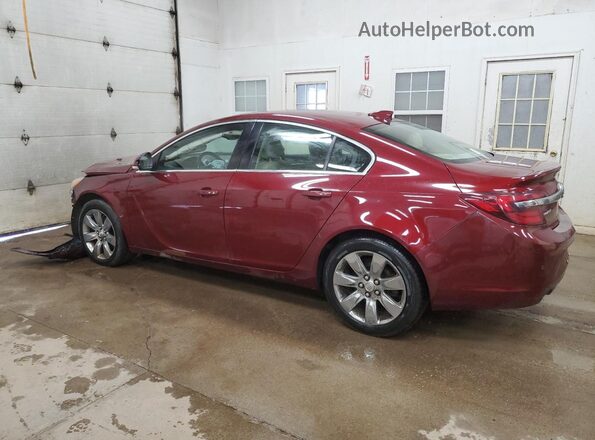2G4GT5GX8G9117956 2016 BUICK REGAL Burgundy Rear left