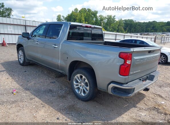 2GCUDGED9P1146096 2023 CHEVROLET SILVERADO Серый Задняя левая четверть