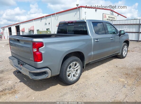 2GCUDGED9P1146096 2023 CHEVROLET SILVERADO Серый Задняя правая четверть
